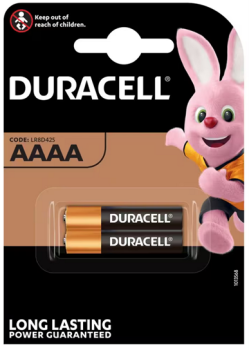 DURACELL® AAAA / MX2500 Alkaline Batterie im 2er Blister